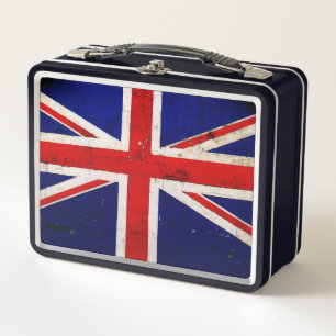 Gewerkschaft Flag Metal Lunch Box