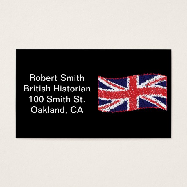 Gewerkschaft-Flag mit Scribbled (Vorderseite)