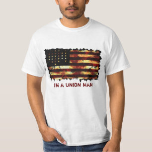 Gewerkschaft Flag, Ziviler Krieg, US-Flag Funny T- T-Shirt