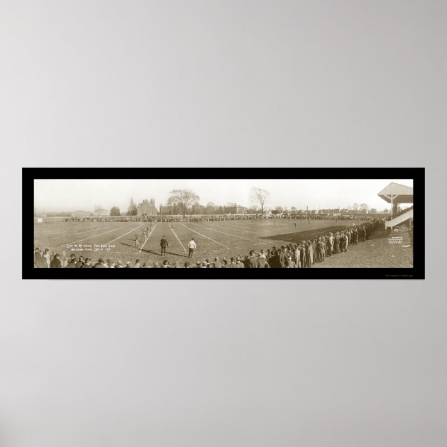 Gewerkschaft Football Foto 1914 Poster (Vorne)