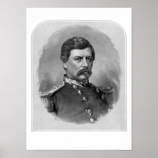 Gewerkschaft General George McClellan Poster (Vorne)