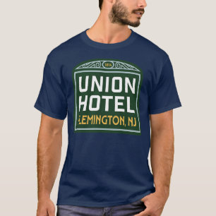 Gewerkschaft Hotel Flemington Vintag Window T-Shirt