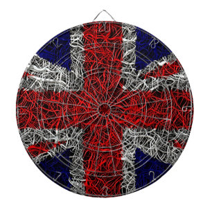 Gewerkschaft Jack Flagge uk patriotisch Dartscheibe