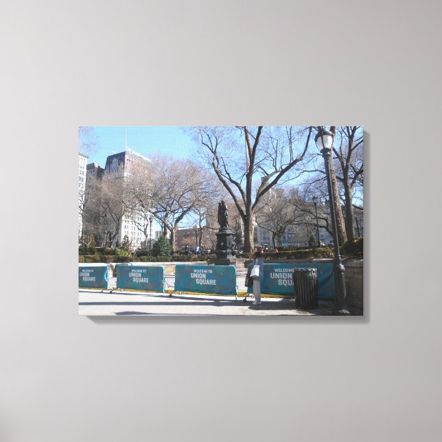 Gewerkschaft Leinwanddruck (Vorderseite)