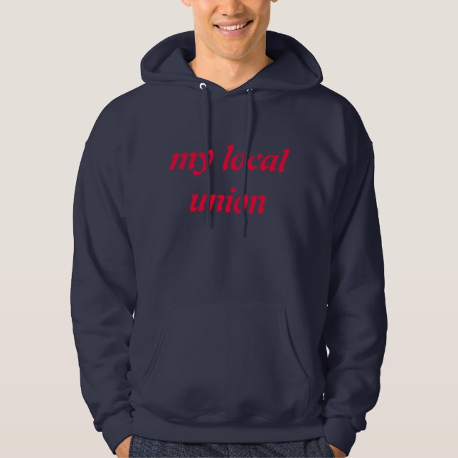 Gewerkschaft Logo Sweatshirt (Vorderseite)