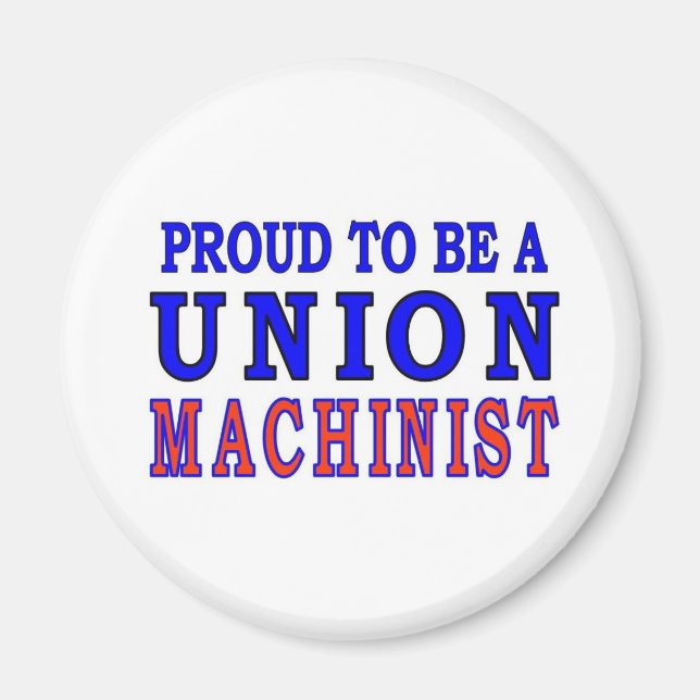 GEWERKSCHAFT MACHINIST MAGNET (Vorne)