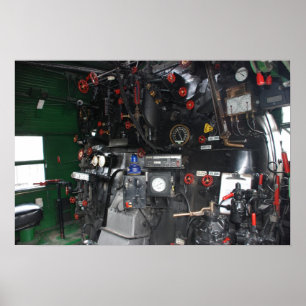 Gewerkschaft Pacific 844 Cab Poster