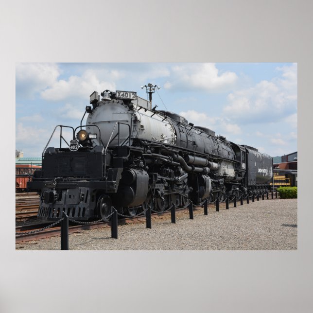 Gewerkschaft Pacific Big Boy No. X4012 Poster (Vorne)