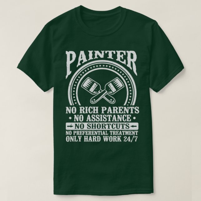 Gewerkschaft Painter House5 T-Shirt (Design vorne)