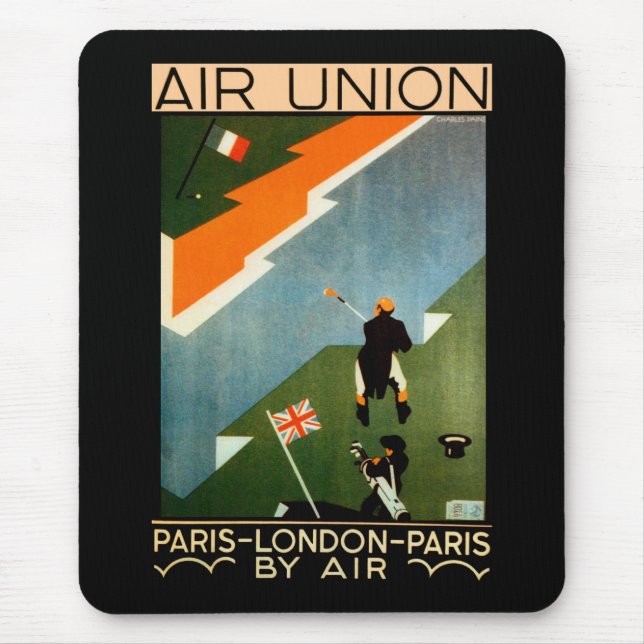 Gewerkschaft ~ Paris-London-Paris durch Air Mousepad (Vorne)