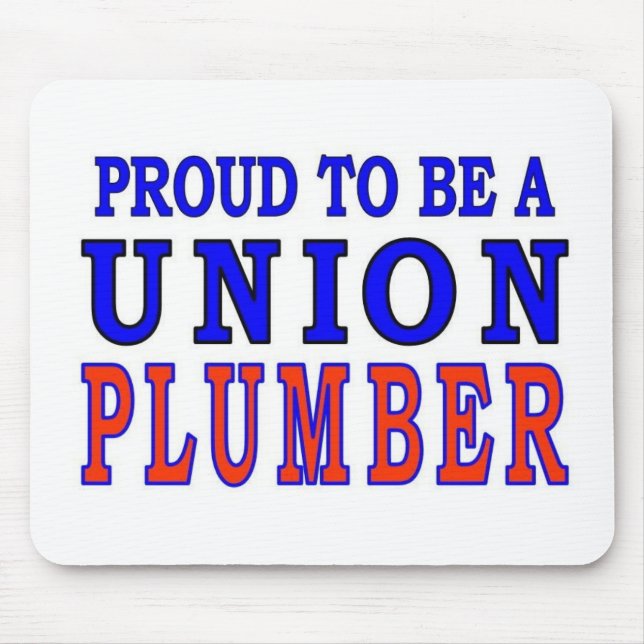 GEWERKSCHAFT PLUMBER MOUSEPAD (Vorne)