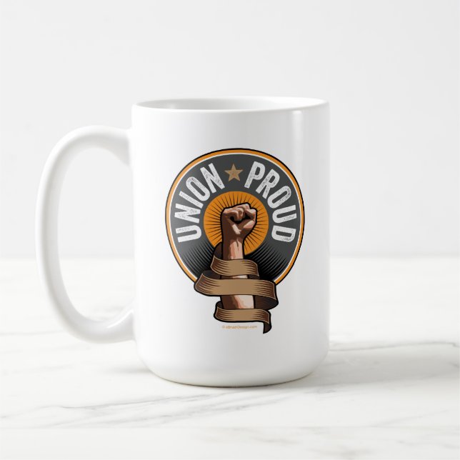 Gewerkschaft Proud Kaffeetasse (Links)