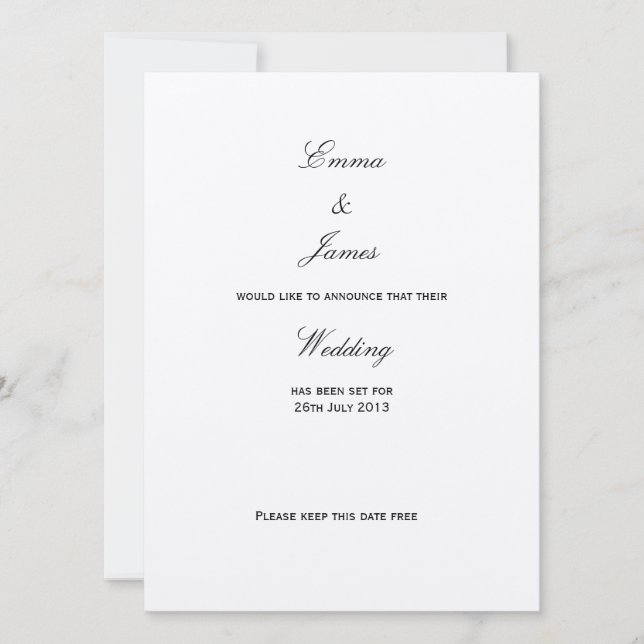 GEWERKSCHAFT - SAVE THE DATE (Vorderseite)