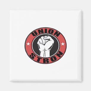 Gewerkschaft Starker Tag der amerikanischen Fahnen Magnet