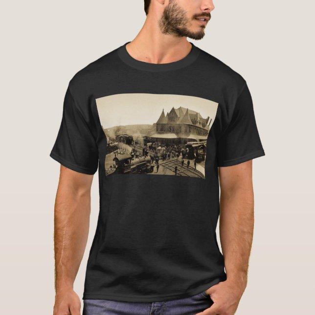 Gewerkschaft Station, Durand, Michigan T-Shirt (Vorderseite)