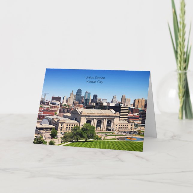 Gewerkschaft Station, Kansas City, Missouri-Foto, Karte (Vorderseite)