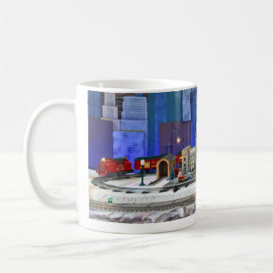 Gewerkschaft Station, Modellbahnausstellung, Kansa Kaffeetasse