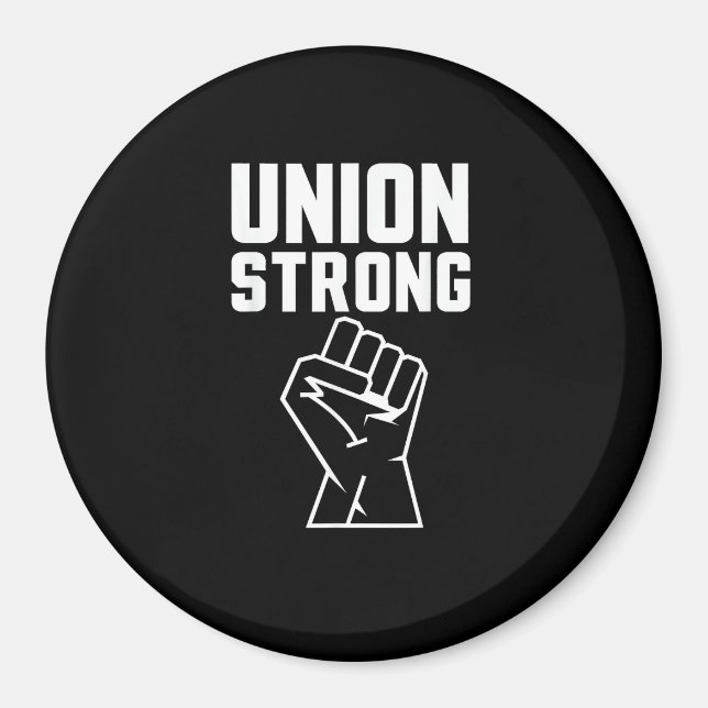 Gewerkschaft stolz Gewerkschaft starke Solidarität Magnet (Vorne)