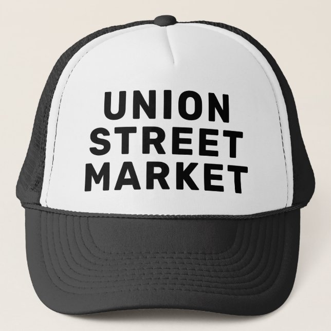 Gewerkschaft Street Market™ Trucker Hat Truckerkappe (Vorderseite)