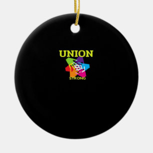 Gewerkschaft Strong Classic - Labour Day Keramik Ornament