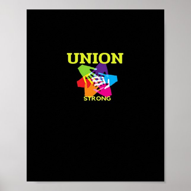 Gewerkschaft Strong Classic - Labour Day Poster (Vorne)