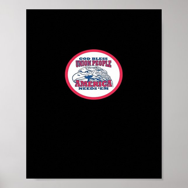 Gewerkschaft Strong Funny Meme Classic Poster (Vorne)