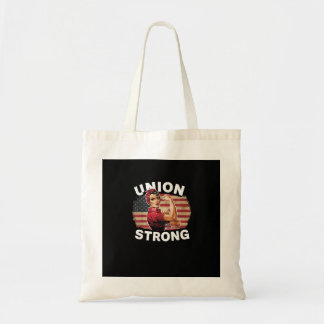 Gewerkschaft Strong - Labour Day Messy Bun USA Fla Tragetasche