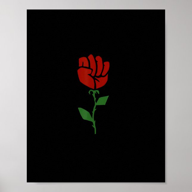 Gewerkschaft Strong Pro Gewerkschaft Worker Labour Poster (Vorne)