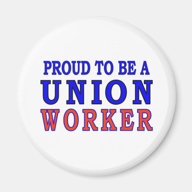 GEWERKSCHAFT WORKER MAGNET (Vorne)