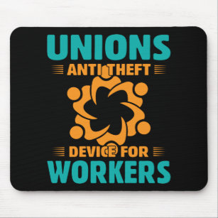 Gewerkschaften, Anti-Diebstahl-Gerät für Arbeitneh Mousepad