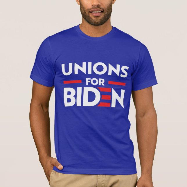 GEWERKSCHAFTEN FÜR JOBIDEN T-Shirt (Vorderseite)