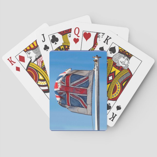 Gewerkschafts-Flagge Spielkarten (Rückseite)
