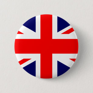Gewerkschafts-Jack-Briten-Flagge Button