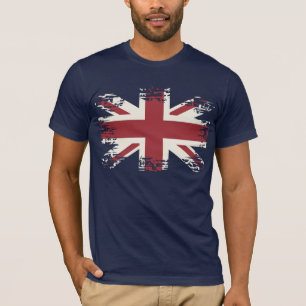 Gewerkschafts-Jack (BRITISCHE Flagge), Grungeart T-Shirt