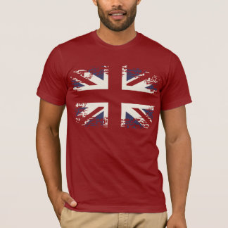 Gewerkschafts-Jack (BRITISCHE Flagge), Grungeart T-Shirt