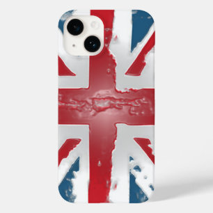 Gewerkschafts-Jack-britische Flaggen-abstrakte Case-Mate iPhone 14 Hülle