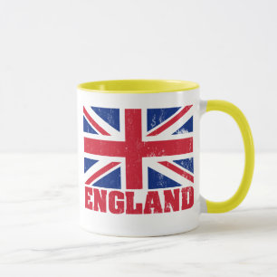 Gewerkschafts-Jack-britische Flaggen-Tasse Tasse