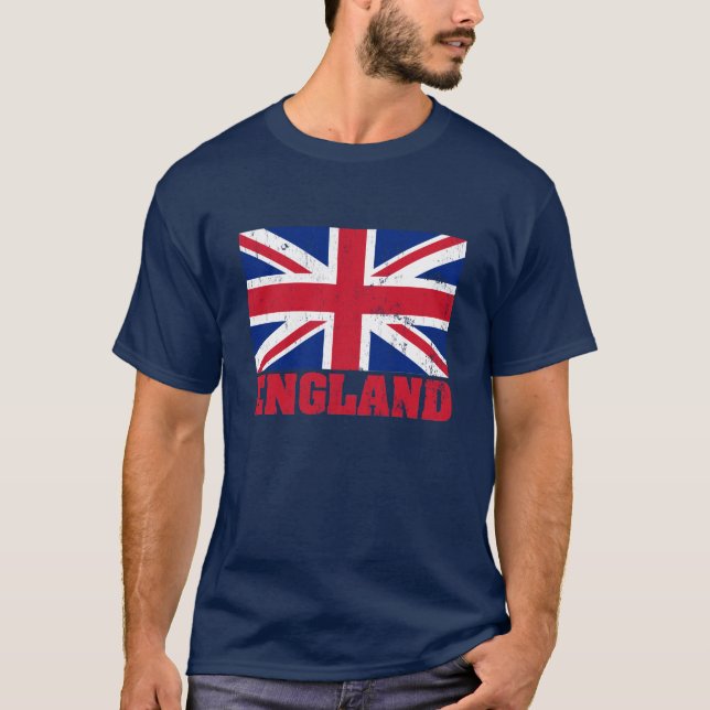 Gewerkschafts-Jack-britischer Flaggen-T - Shirt (Vorderseite)