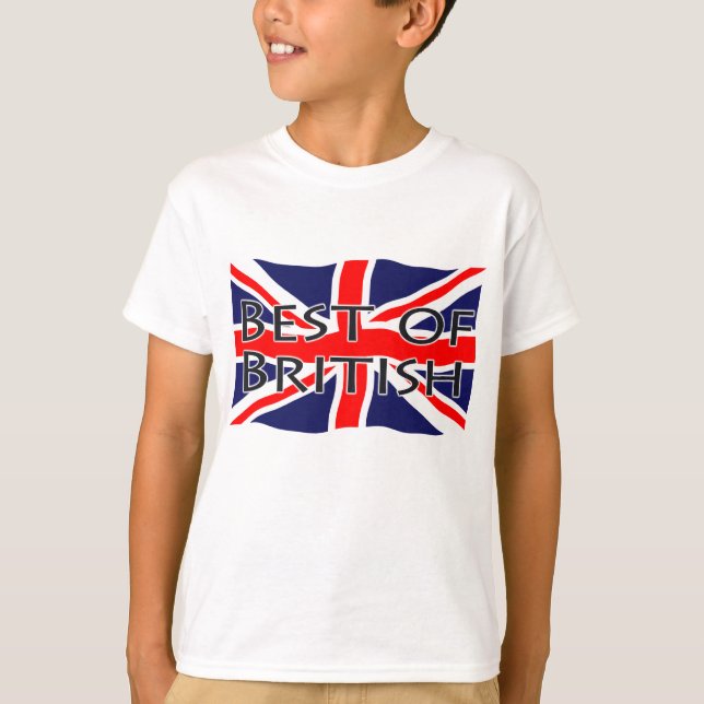 Gewerkschafts-Jack-Flagge - Bestes von Briten T-Shirt (Vorderseite)