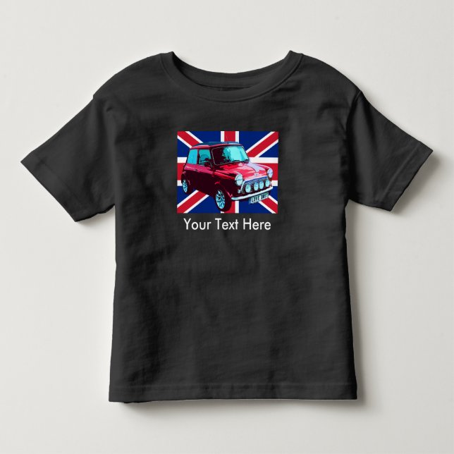 Gewerkschafts-Jack Mini Kleinkind T-shirt (Vorderseite)