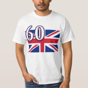 Gewerkschafts-Jack mit 60 während des T-Shirt
