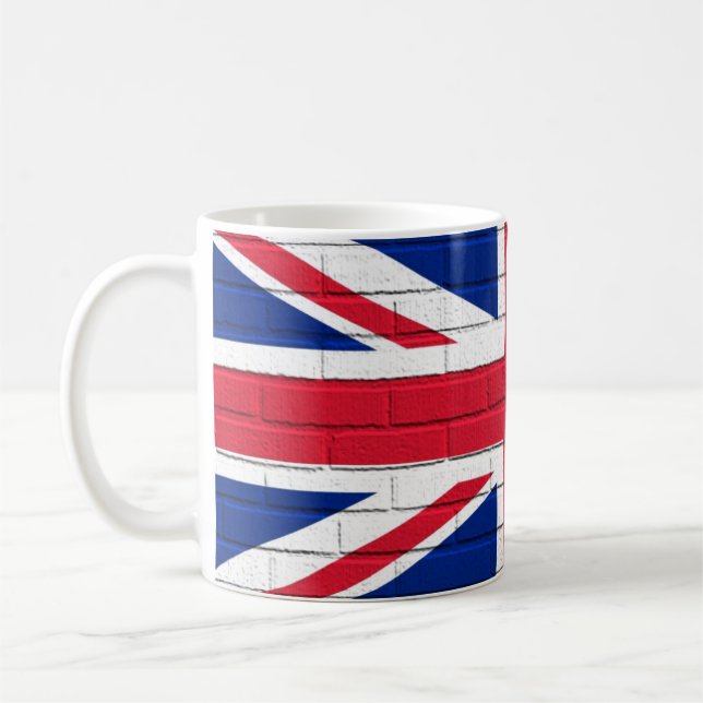 Gewerkschafts-Jack-Ziegelsteine Tasse (Links)