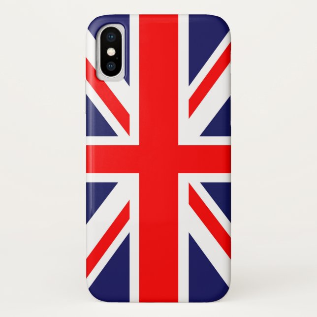 Gewerkschafts-Jackflagge Case-Mate iPhone Hülle (Rückseite)