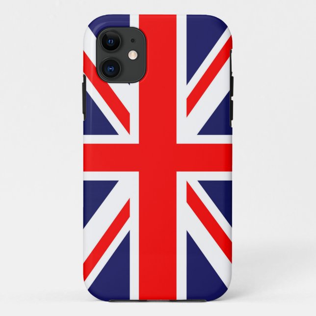 Gewerkschafts-Jackflagge Case-Mate iPhone Hülle (Rückseite)