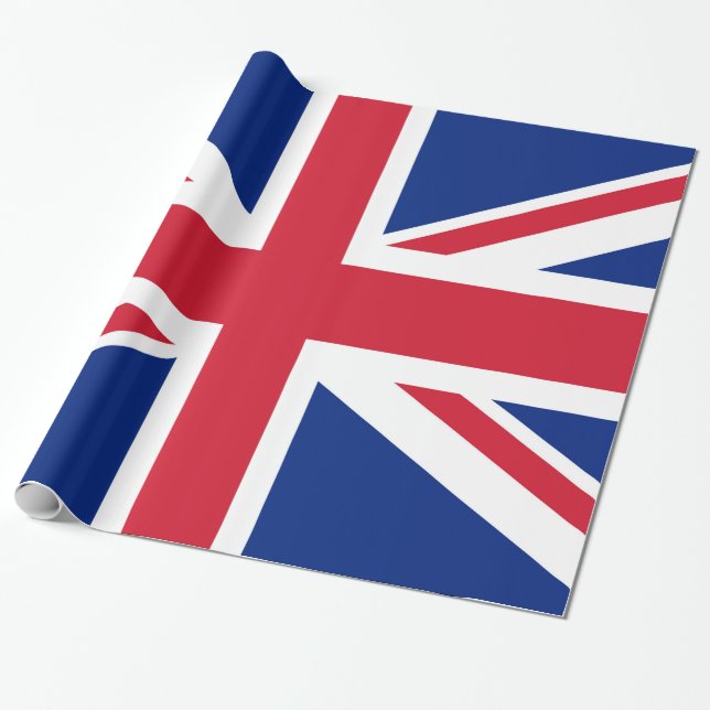 Gewerkschafts-Jackflagge Großbritanniens - Geschenkpapier (Ungerollt)