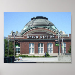 Gewerkschafts-Station Poster