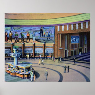 Gewerkschafts-Stations-Anschluss Cincinnatis Ohio Poster