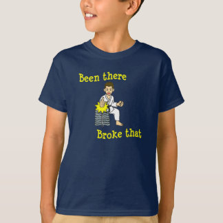 Gewesen brachen dieses Kampfkunst-Jungen-T-Shirt T-Shirt