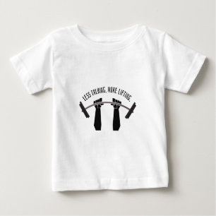 Gewicht, das weniger Unterhaltung des Anhebens Baby T-shirt