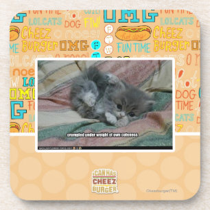 Gewicht eigener Niedlichkeit Untersetzer